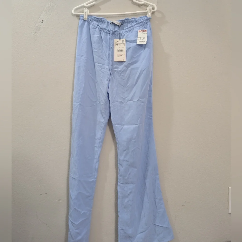 Zara Sky Blue Dress Trousers